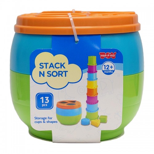 Hap-P-Kid Little Learner Stack N Sort | 12 months+